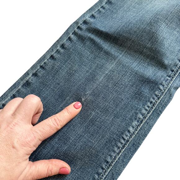 James Jeans Dry Aged Denim Women's Size 27 Y2K Vintage low rise bootcut 1247 - Picture 13 of 16